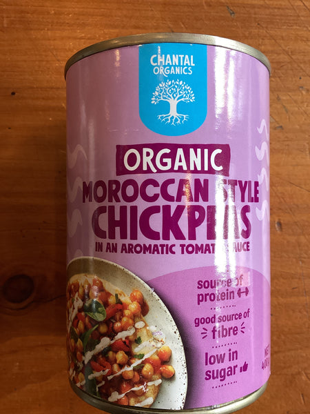 Moroccan Style Chickpeas