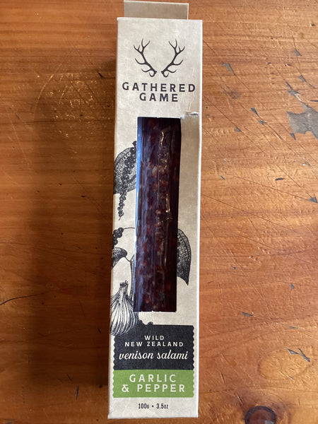 Venison Salami (long box 100g)