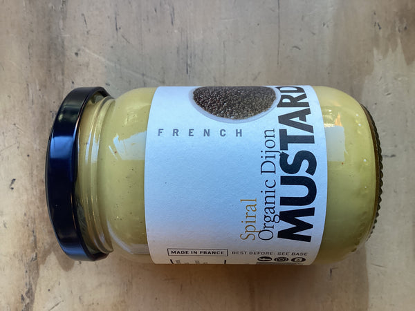 Spiral organic Dijon mustard 200g