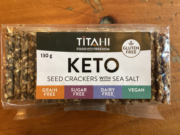 Keto Seed Crackers