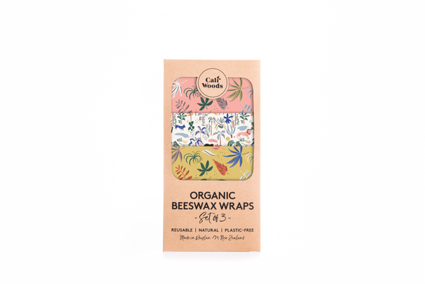 Beeswax wraps - cottage garden