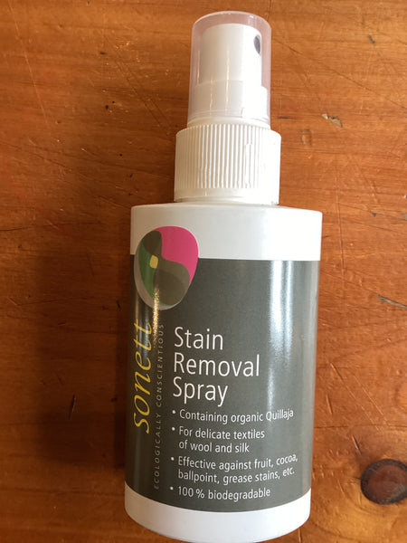 Stain removal spray
