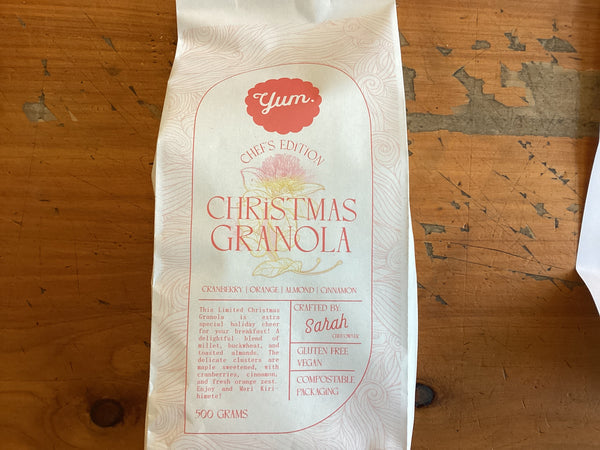 Yum Christmas Granola