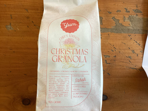 Yum Christmas Granola