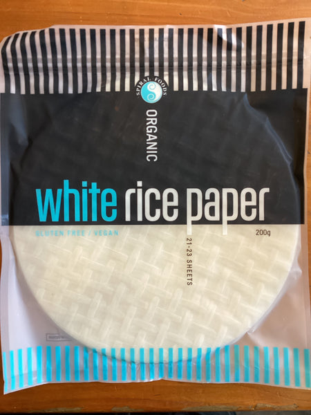 White Rice Paper