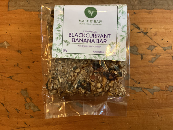 Make It Raw Banana Bar