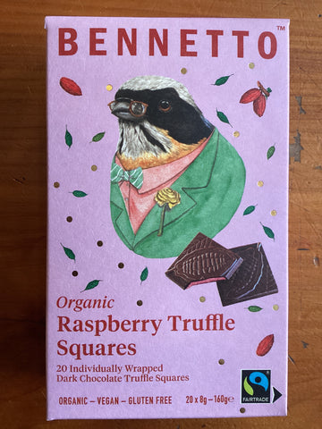 Raspberry Truffle Squares