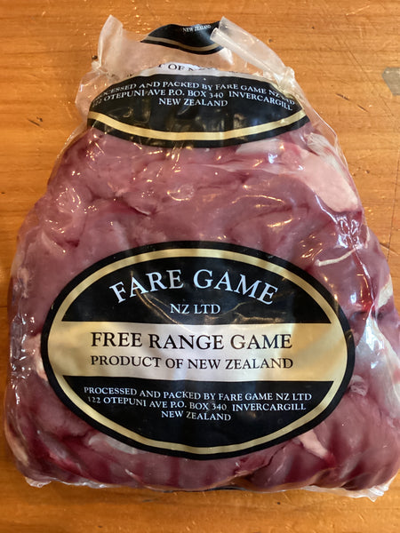 Diced Venison 500g minimum