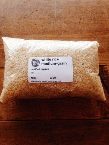 White Rice, Medium-grain