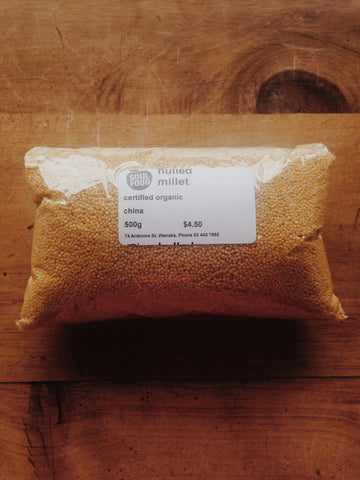 Millet, Hulled