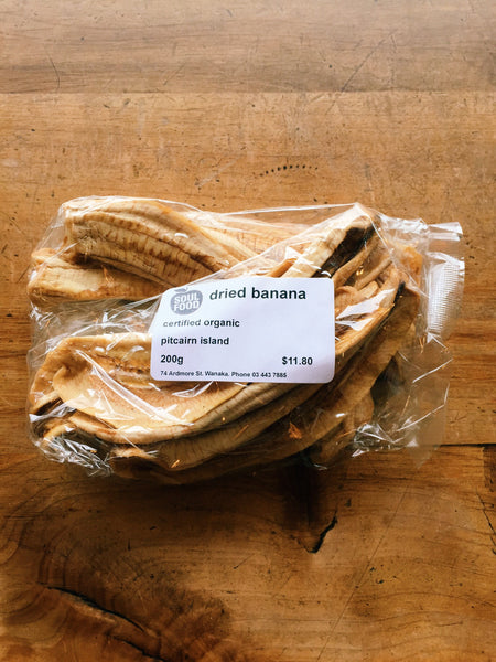 Bananas, Dried
