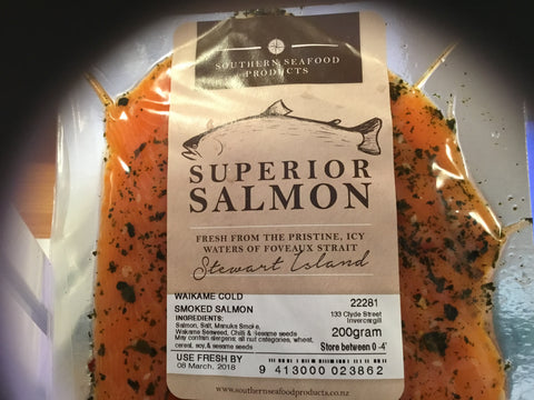 Cold-smoked Salmon