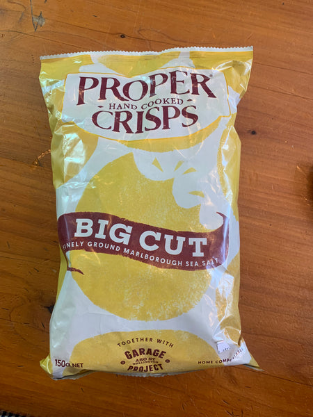 Big cut chips in compostable pack