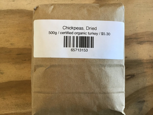 Chickpeas, Dried