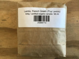 Lentils, French Green (Puy Lentils)