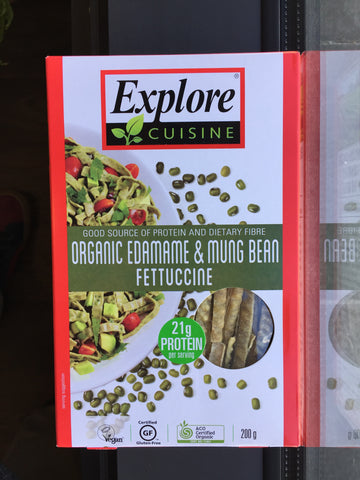 Edamame & Mung Bean Fettuccine